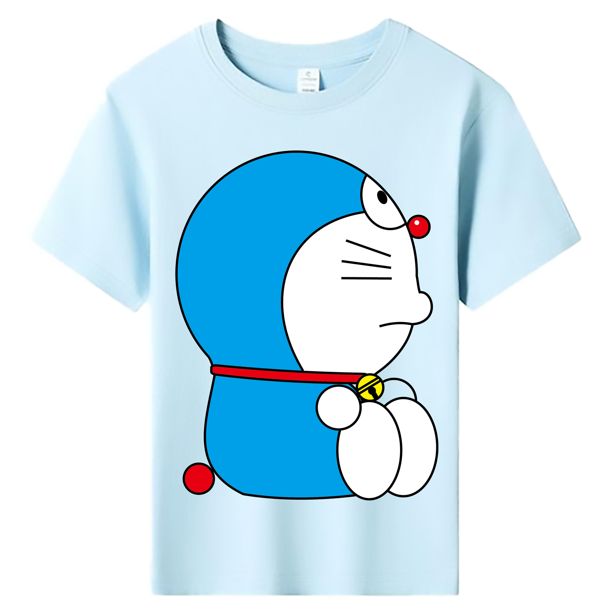 （画像用） ドラえもん Doraemon 綿100％キッズTシャツ（フロントプリント）
